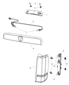 Diagram for Jeep Liberty Tail Light - 55157348AB