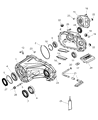 Diagram for Chrysler Aspen Dipstick Tube - 5143773AB