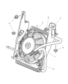 Diagram for Chrysler Prowler Cooling Fan Assembly - 4815717