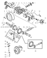 Diagram for Chrysler Sebring Differential Bearing - 1790541