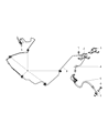 Diagram for Ram Dakota Brake Line - 52013610AC