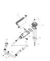 Diagram for 2002 Jeep Liberty EGR Valve Gasket - 5066866AA