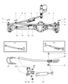 Diagram for Dodge Ram 2500 Tie Rod End - 5019354AA
