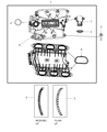 Diagram for Chrysler Town & Country Intake Manifold - 4781577AL