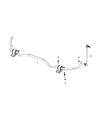 Diagram for Jeep Sway Bar Kit - 68379798AB
