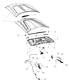 Diagram for Dodge Charger Hood - 68089361AB