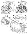 Diagram for Dodge Ram 1500 A/C Condenser - 5086877AA