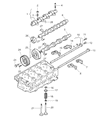 Diagram for Dodge Camshaft Bearing - 68001139AA