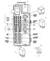 Diagram for Chrysler PT Cruiser Relay - 4692153AA