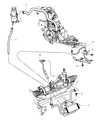 Diagram for Chrysler PT Cruiser Power Steering Cooler - 5272494AE