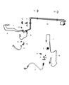 Diagram for 2014 Dodge Charger Brake Line - 68248466AA