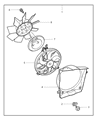 Diagram for 2004 Jeep Liberty Fan Blade - 82208909