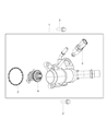 Diagram for 2015 Dodge Dart Thermostat Gasket - 5047264AA