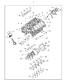Diagram for Dodge Challenger Crankshaft - 5038716AC