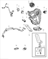 Diagram for Chrysler Pacifica Heater Core - 68268021AA