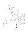 Diagram for Ram ProMaster City Seat Belt - 5YG69LXHAA