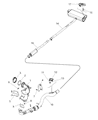 Diagram for Jeep Renegade Tail Pipe - 68254923AA