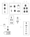 Diagram for Dodge Charger TPMS Sensor - 68374924AA