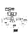 Diagram for Jeep Wrangler Air Bag - 1PS85DX9AE