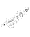Diagram for Ram 3500 Crankshaft Thrust Washer Set - 68443538AA