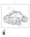 Diagram for 2012 Jeep Grand Cherokee Transfer Case - R2853665AG