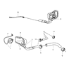 Diagram for 2003 Dodge Ram 1500 Fuel Filler Neck - 52102662AA