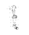 Diagram for 2021 Jeep Wrangler Throttle Body - 68263261AA
