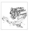 Diagram for 2009 Dodge Ram 1500 Power Steering Hose - 52855856AD