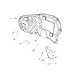 Diagram for 2018 Jeep Cherokee Timing Cover - 68286228AA