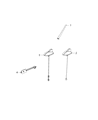 Diagram for 2015 Dodge Journey Antenna - 5091031AA