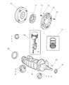 Diagram for Chrysler Cirrus Torque Converter - R4796384AB