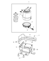 Diagram for Ram 1500 Fuel Filter - 68436631AA