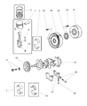 Diagram for Chrysler LHS Torque Converter - R4736830AA
