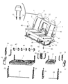 Diagram for Dodge Ram 2500 Cup Holder - 5183313AA