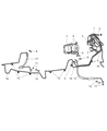 Diagram for Jeep Liberty ABS Control Module - 5083083AA