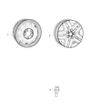 Diagram for 2018 Ram ProMaster 2500 Spare Wheel - 68415002AA