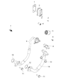 Diagram for Jeep Renegade Coolant Filter - 68439517AA