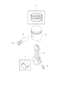 Diagram for Ram Piston Ring Set - 68098943AA