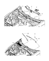 Diagram for Dodge Charger Windshield Wiper - 68082557AA