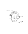 Diagram for Ram 1500 Alternator - 4801779AH