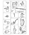 Diagram for 1995 Dodge Stratus Power Steering Pressure Switch - 4606045