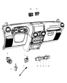 Diagram for Jeep Wrangler Door Lock Switch - 68057595AC