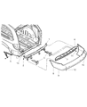 Diagram for Chrysler Town & Country Bumper - 5018617AA