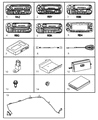 Diagram for Jeep Commander Antenna - 5091504AB