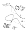 Diagram for 2005 Dodge Neon Accelerator Cable - 4891251AD