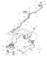 Diagram for Chrysler Voyager A/C Expansion Valve - 4882342