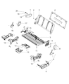 Diagram for 2014 Chrysler Town & Country Cup Holder - 68064758AB