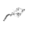 Diagram for Chrysler Town & Country Fuel Rail - 4861498AC