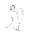 Diagram for 2007 Dodge Charger Power Steering Hose - 4854545AA