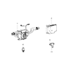 Diagram for 2015 Ram ProMaster 2500 Air Bag Control Module - 68303232AA